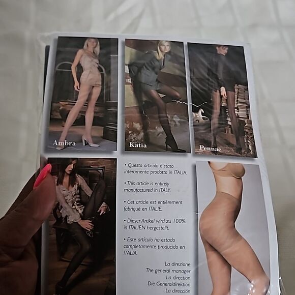 Calze Trasparenze Women's Panty Hose Stocking One Size Gray - Picture 13 of 16